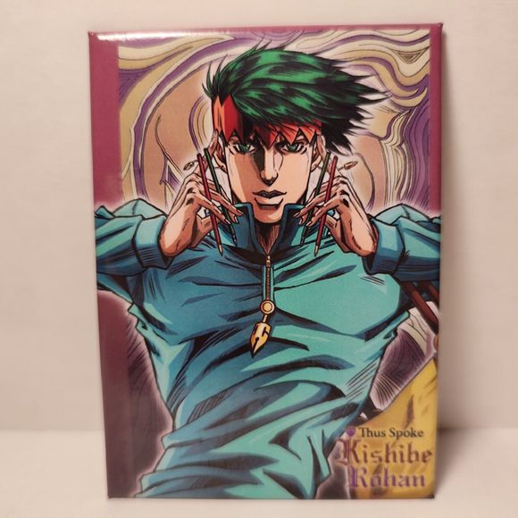 Jojos Bizarre Adventure Kishibe Rohan Fridge Magnet Official Anime Collectible - Picture 1 of 3